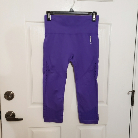 Gymshark Energy Seamless Cropped Leggings - Picture 1 of 9